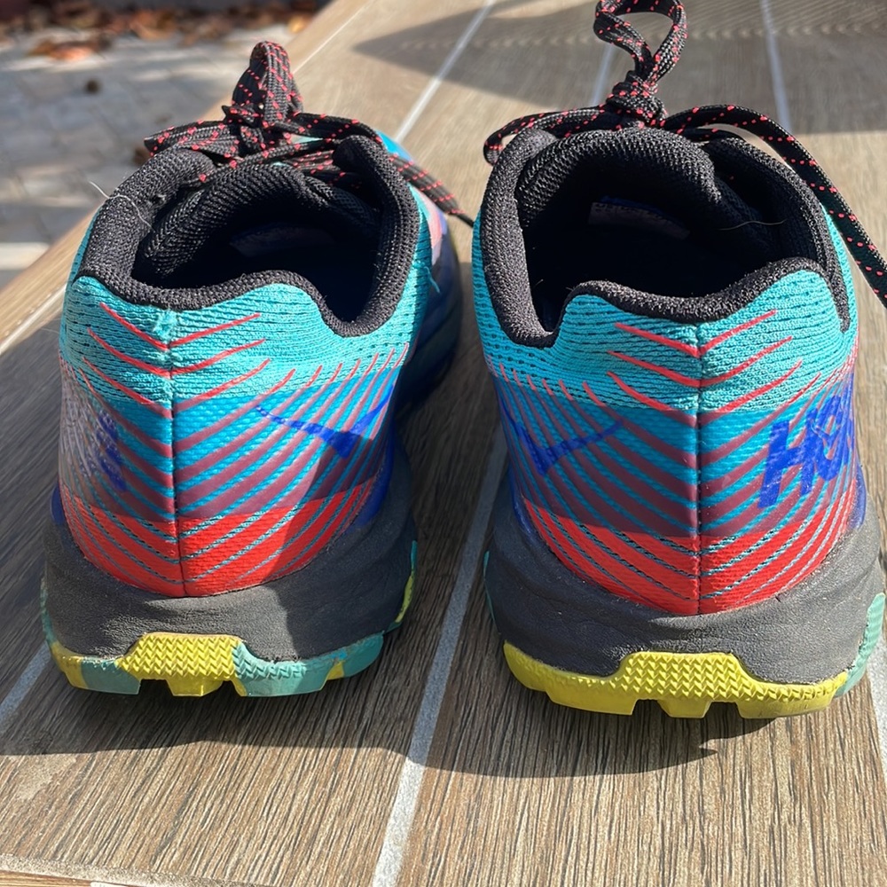 Hoka Women's Teal Turquoise Running Sneakers - Picture 4 of 5